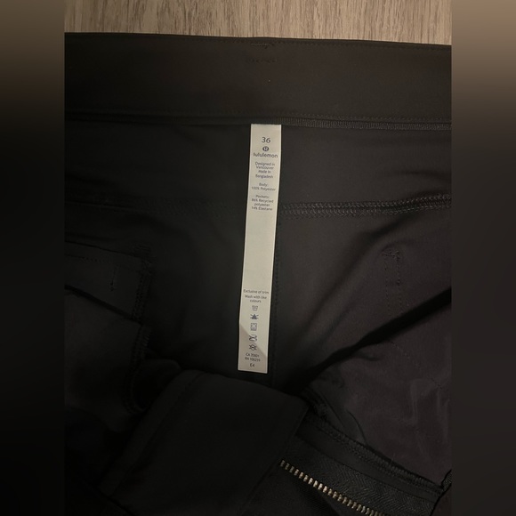 NWOT Lululemon ABC Classic Pants Black size 36 - Picture 5 of 13